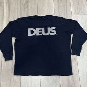 Deus Ex Machina All Caps Moto Jersey - Black